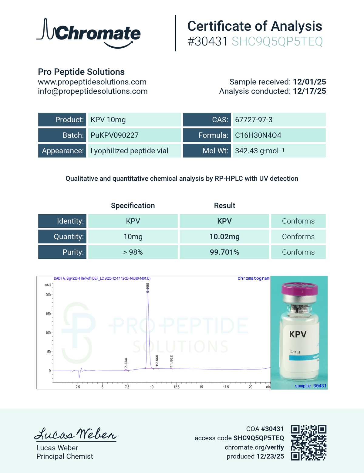 KPV (10mg)