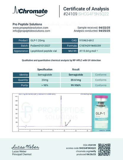 GLP-1 (S) (20mg)
