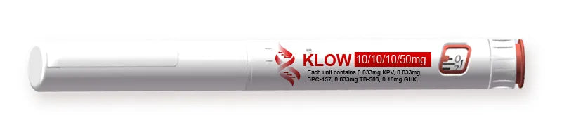 KLOW 80mgs |GHK-CU (50 mg)/BPC-157 (10mg)/TB-500 (10mg)/KPV (10mg) - Pen