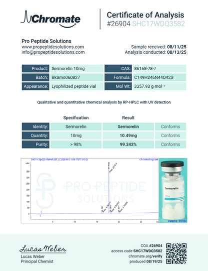 Sermorelin (10mg)